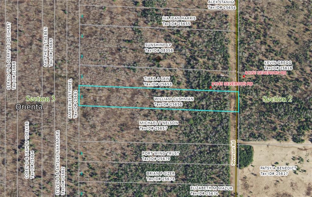  5 acres on Severson Road - Port Wing, Wisconsin 54865
